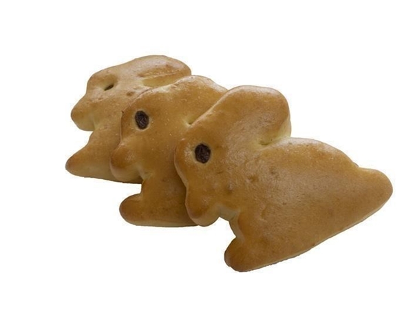 Boter brioche paashaasjes&nbsp;4 stuks