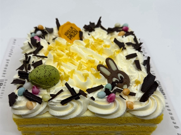 Paas slagroom taart 6 pers.